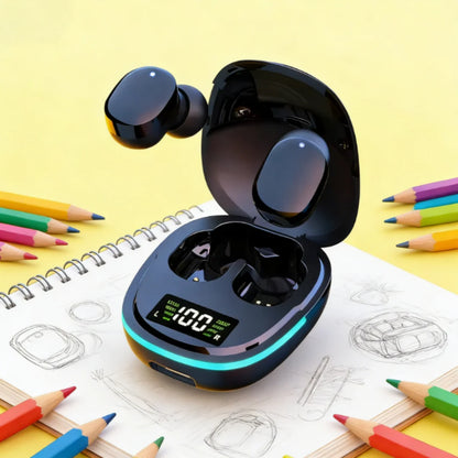 NEW TWS Fone Bluetooth Headphones with Mic LED Display Earbuds Wireless Bluetooth Headset Noise Cancelling Earphones
