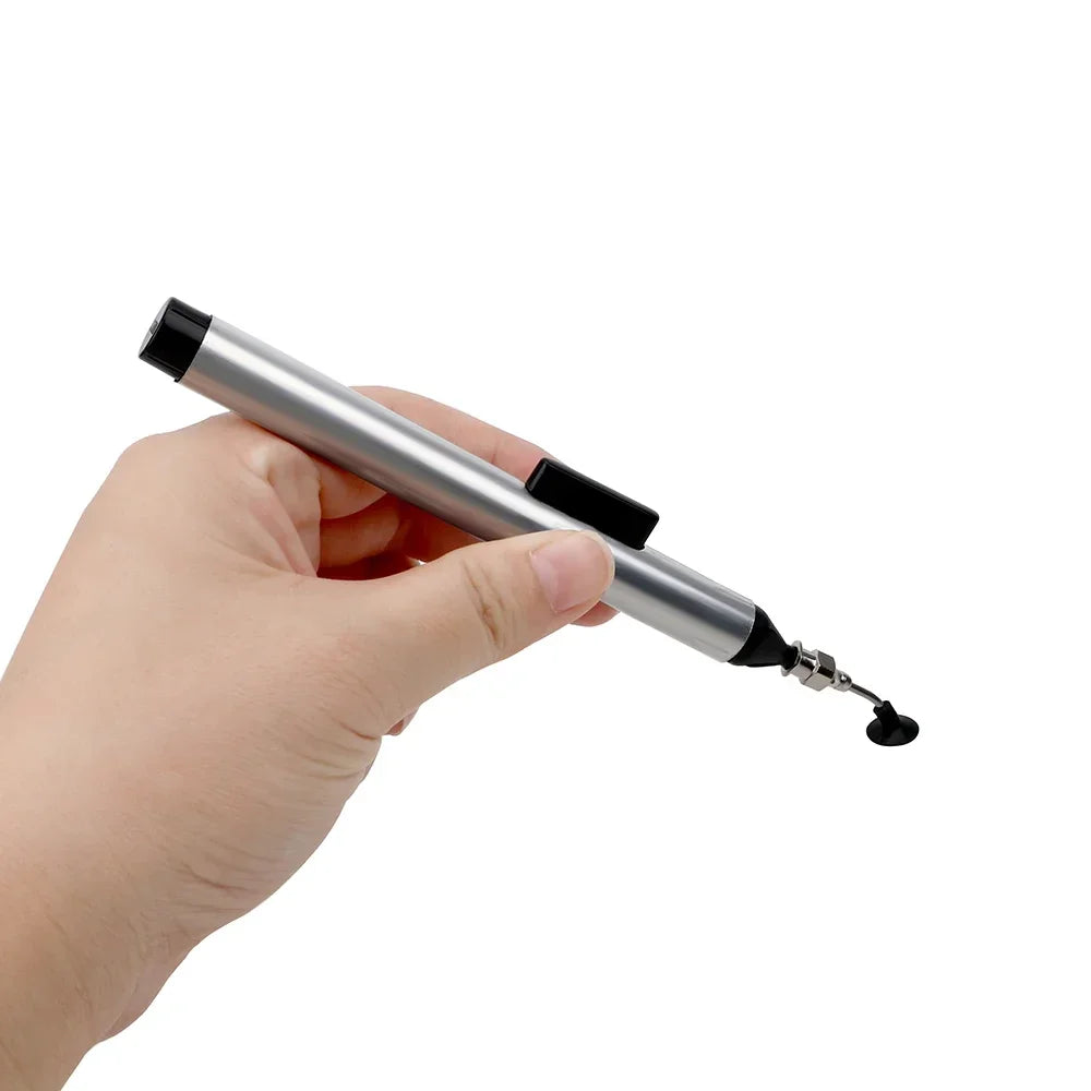 Manually Pumping IC Tool Vacuum Suction Pen  Solder Picker  Hand Tool Set With 3 Sizes Sucking  Alternative Tweezers
