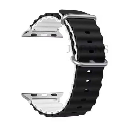 Strap For Apple watch ultra band 49mm 44mm 45mm 41mm 40mm 38mm 44 45 mm 1:1 Original Ocean belt iWatch series 9 10 8 7 se bands