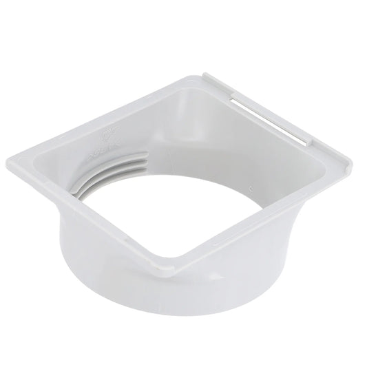 Exhaust Duct Hose Connector  Thread Design Air Conditioner Exhaust Hose Coupler Portable Easy Installation for Office
