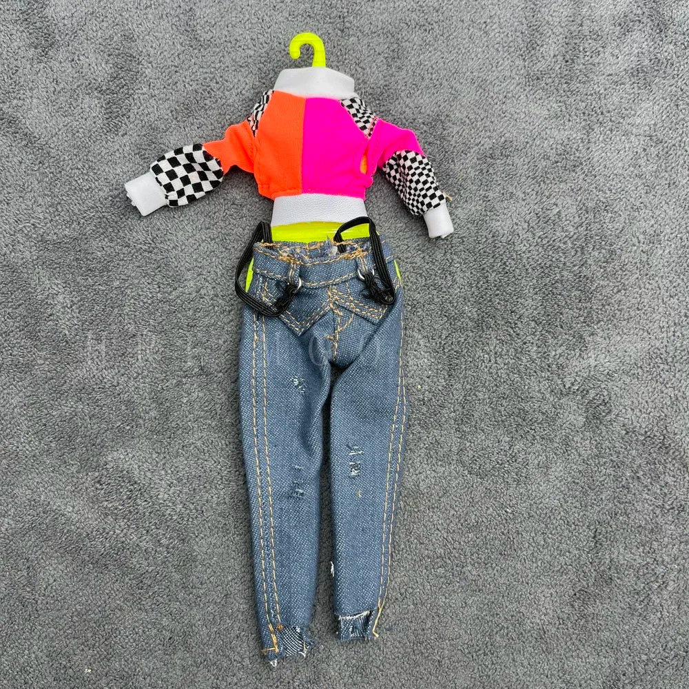 Original 24cm OMG Big Sister Doll Clothing Girl DIY Fashion Change Festival Gift Toy