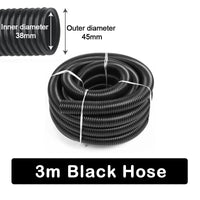 3m Black Hose(38mm)