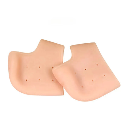 2PCS Achilles Tendonitis Bone Spur Aching Feet Relieve Pain Pedicure Tools Heel Cushion Gel Heel Protector for Plantar Fasciitis