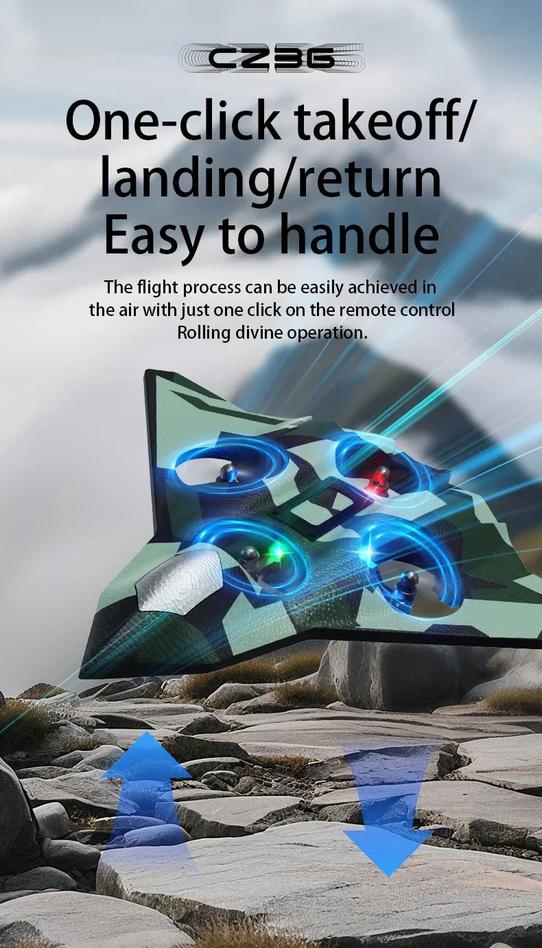 Remote Control Airplane Fall Resistant Plane Toys for Boys Kids CZ01 CZ63