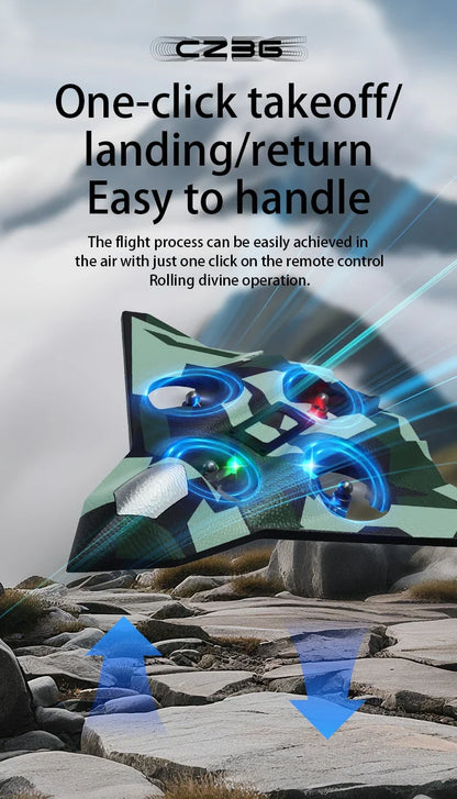 Remote Control Airplane Fall Resistant Plane Toys for Boys Kids CZ01 CZ63