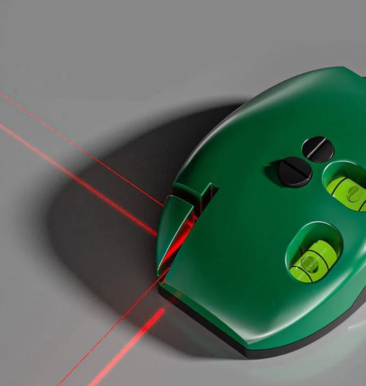90 Degree Laser Level Electronic Infrared Line Level High Precision Long Distance Wall Level Tool Battery Powered Portable Measu