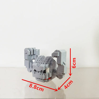 75 Style Pokemon Building Blocks Assembly Anime Picachu Charizard Doll Blastoise Bulbasaur Gengar Bricks Toy for Kid Gift