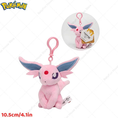 Original Pokemon Mimikyu Gengar Snorlax Umbreon Plush Toy Keychain Kawaii Espeon Jigglypuff Sprigatito Quaxly Peluche Dolls Gift