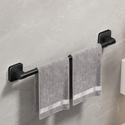 Bathroom Towel Rack Towel Holder Self-adhesive Bathroom Towel Rack Hooks  Bathroom Shelf Without Drilling Towelrack Bathroom