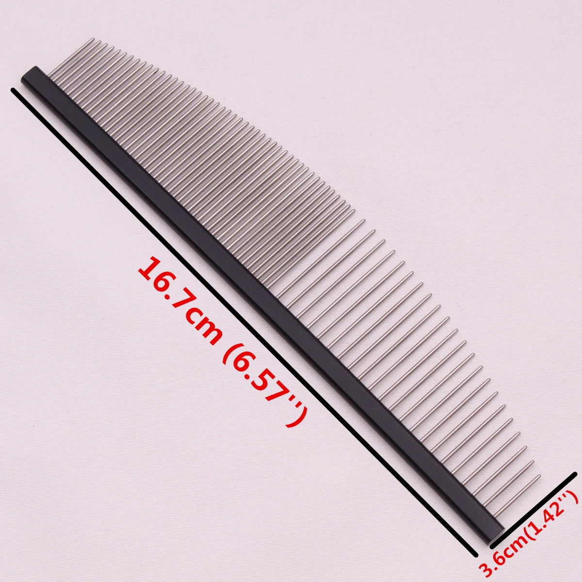 Pet Grooming Combs Aluminum Alloy Brush For Dogs Boundary Knot Massage Tools Professional Salon Cat Hair Cleaning Crescent 7900#