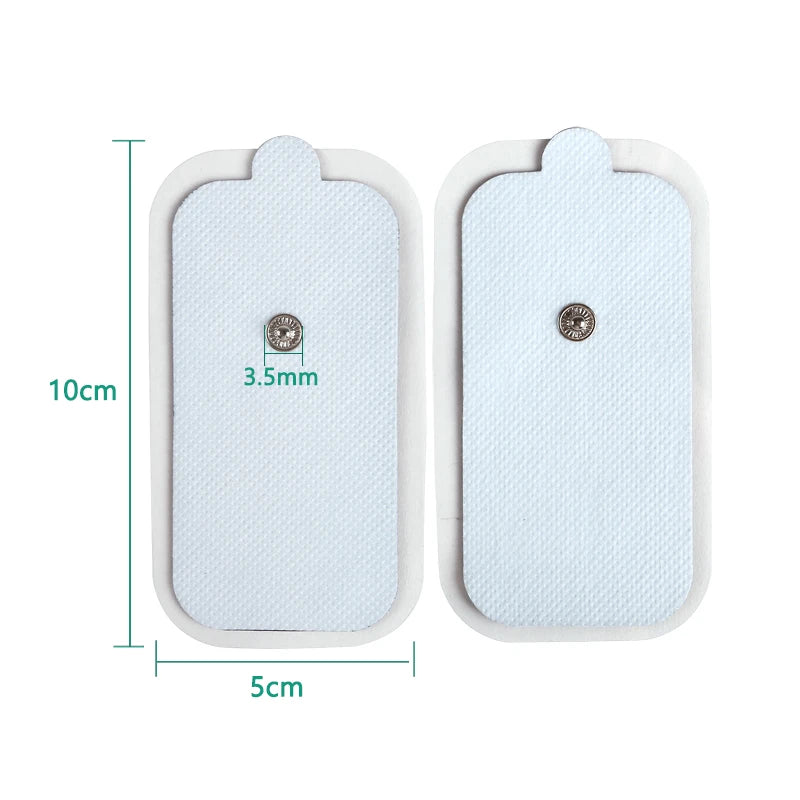 10/20/30pcs 5x10cm Self-adhesion EMS Gel Electrode Pads for TENS Acupunctu Unit Slimming Electric Body Massager