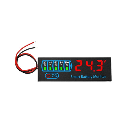 DC7-40V Battery Level Indicator 12V 24V 36V 48V Acid/Lipo Lithium Battery Capacity Board Voltage Battery Charging Tester ﻿
