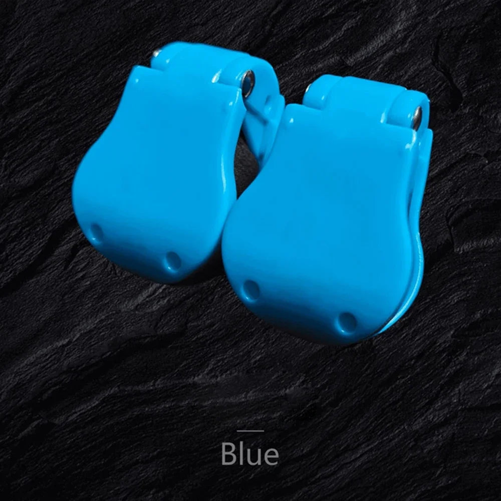 2pcs Fishing Rod Holder Fixer Clip Straps Fishing Pole Holder Compact Design Fishing Rod Fixer Wall Mounted Fishing Rod Holder