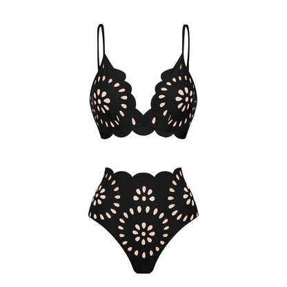 2026 New Sexy Ruffle Bikini Set Printed Brazilian Biquini Women Swimwear Skirt Bathing Suit Girls Summer Beachwear Dress