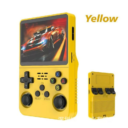 R36S Retro Handheld Video Game Console Linux System 3.5 Inch IPS Screen Portable Pocket Video Player R35S 128GB Games