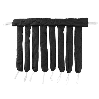 Heatless Curling Rod Headband for Lazy Hair - Silk Ribbon Soft Wave Formers for Sleeping No Heat Curls