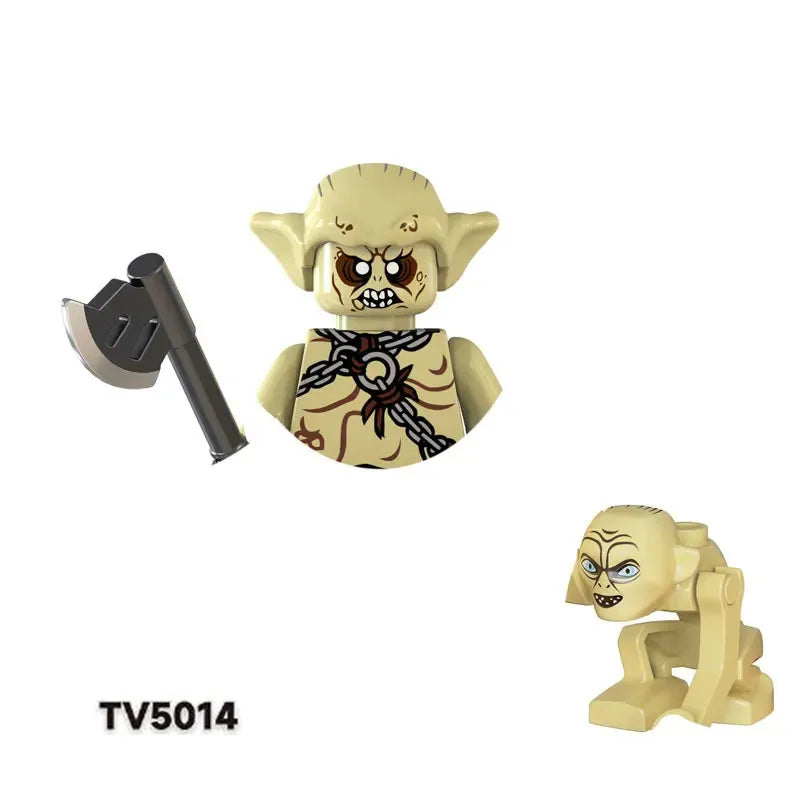 PG517 PG518 PG519 PG520 King Anime Movies Figs Bricks Dolls Mini Action Toy Figura Building Blocks Toys Doll