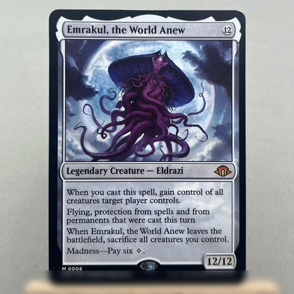 MH3 OTJ OTP HOLO7-Ⅰ04 Tcg cards  proxys Magical Ulamog,  the Defiler Bristly Bill, Spine Emrakul, the World Anew Gather