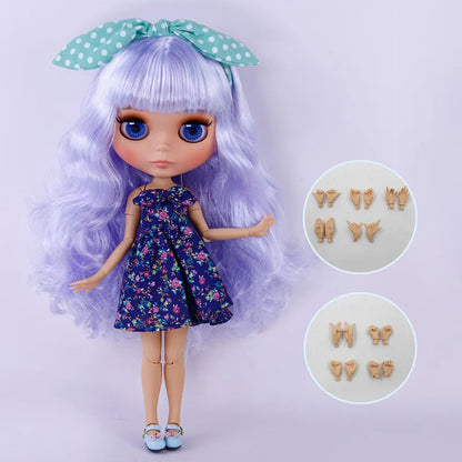 ICY DBS Blyth Doll Tan Skin Matte Face With Eyebrows Special Price 1/6 BJD JOINT body Neo Christmas Gift Anime