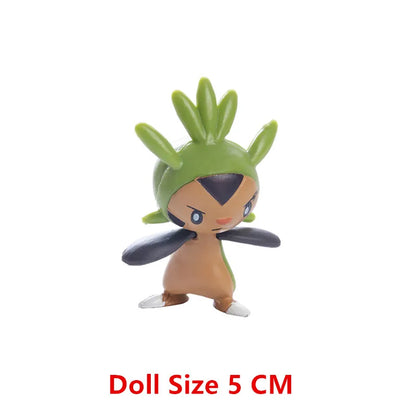 Pokemon Anime Figure Pikachu Eevee Charizard Mewtwo Cartoons Figure Collection Model Pocket Monster Action Toys Kids Birthday Gi