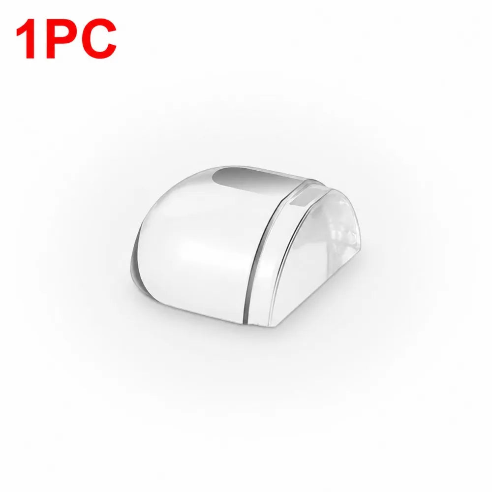 1-8Pcs Transparent Silicone Door Stopper No Drill Anti Bump Pad for Office Home Safety Protection Dodgers Door Stop