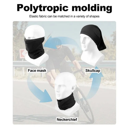 Cycling Face Mask Absorb Sweat Breathable Fishing Training Sport UV Face Scarf Neck Gaiter Summer Face Bandana