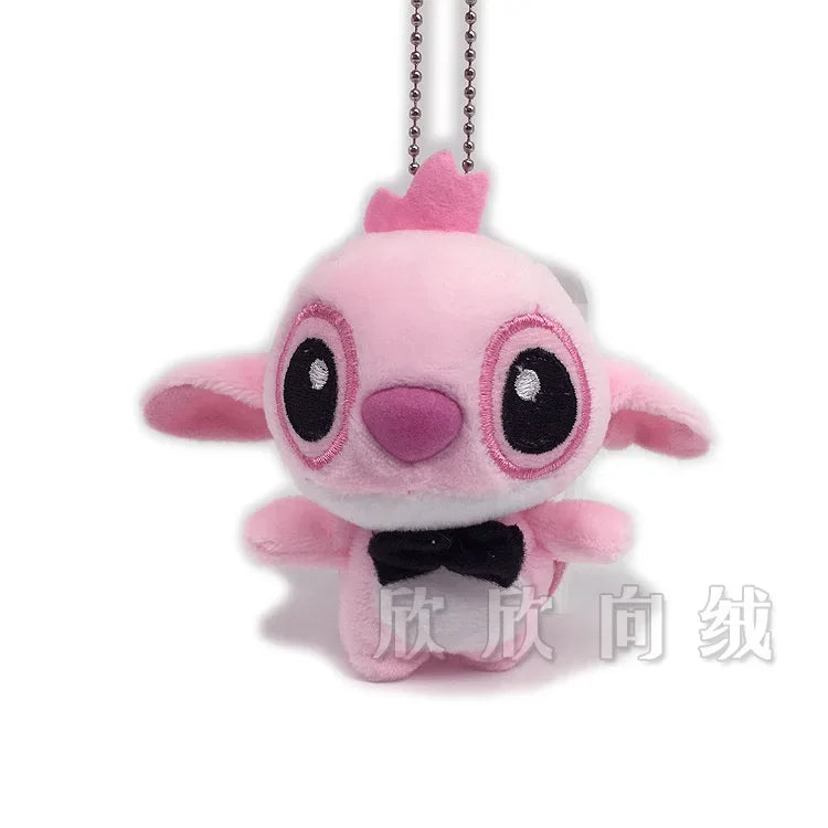 Disney Lilo and Stitch Plush Doll Toy Bouquet Stitch Animal Stuffed Keychains Pendant Girl Kids Birthday Christmas Gifts