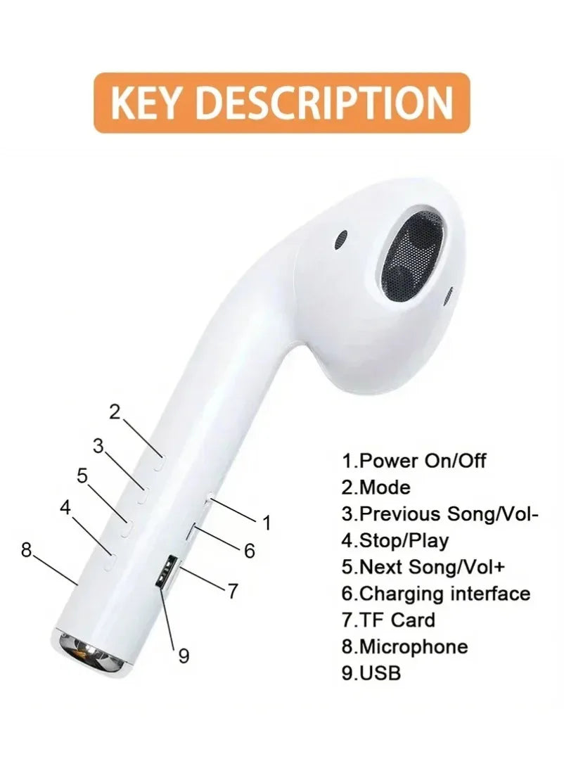 Bluetooth Oversized Giant Headset Speaker for AirPods Pro Model Wireless Bluetooth Audio Gift Hunting Gift Hot Net Red Soundbar