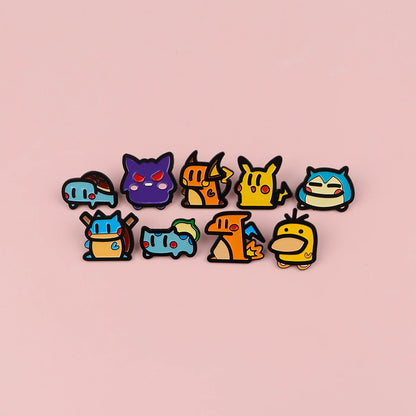 Cute Cartoon Animals Elf Enamel Pin Anime Brooches Woman Backpack Accessories Bags Badge Fashion Lapel Jewelry Gifts
