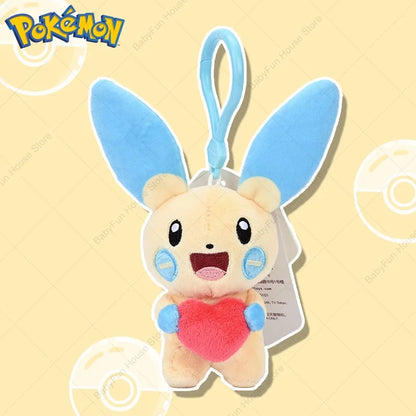 Original Pokemon Mimikyu Gengar Snorlax Umbreon Plush Toy Keychain Kawaii Espeon Jigglypuff Sprigatito Quaxly Peluche Dolls Gift