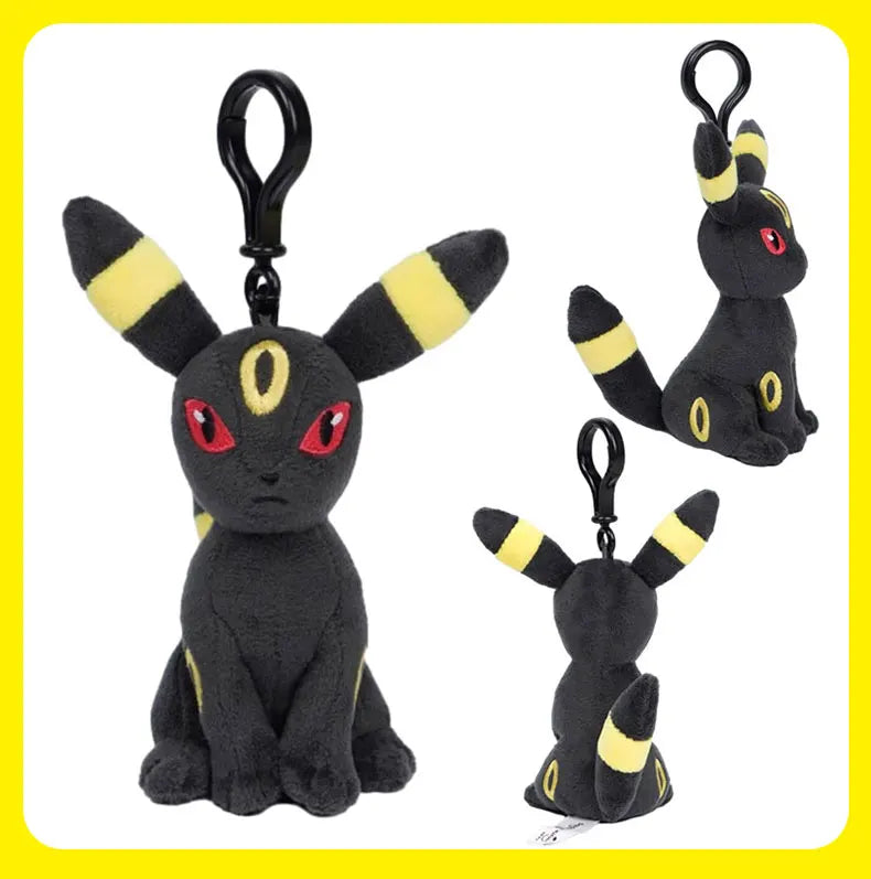 Pokemon Pikachu Mew Squirtle Charmander Kawaii Plush Toy Pendant School Bag Backpack Pendant Key Ring Small Doll Birthday Gift