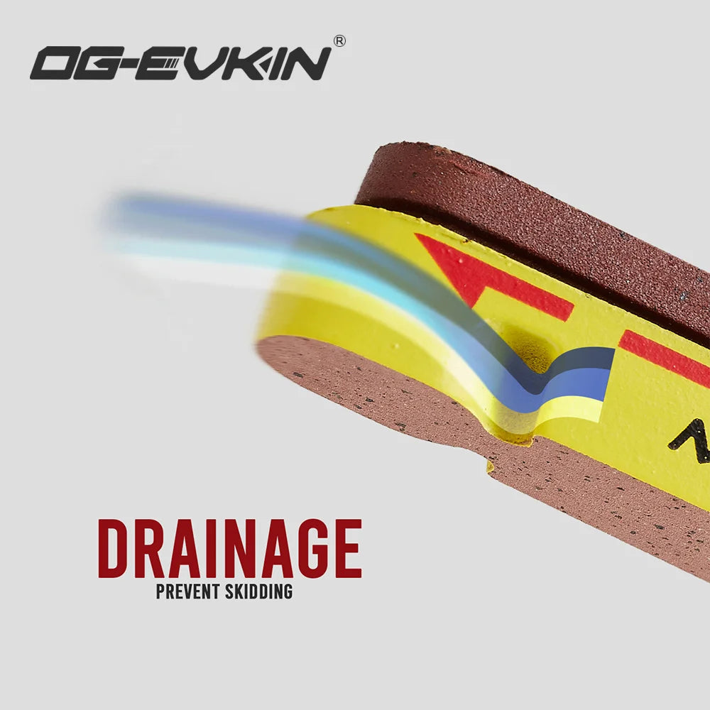 OG-EVKIN One Pair Carbon Brake Pads V-Brake Carbon Wheel Pads Fit For Shimano SRAM and CHAMPION Bicycle Carbon Rims Brake