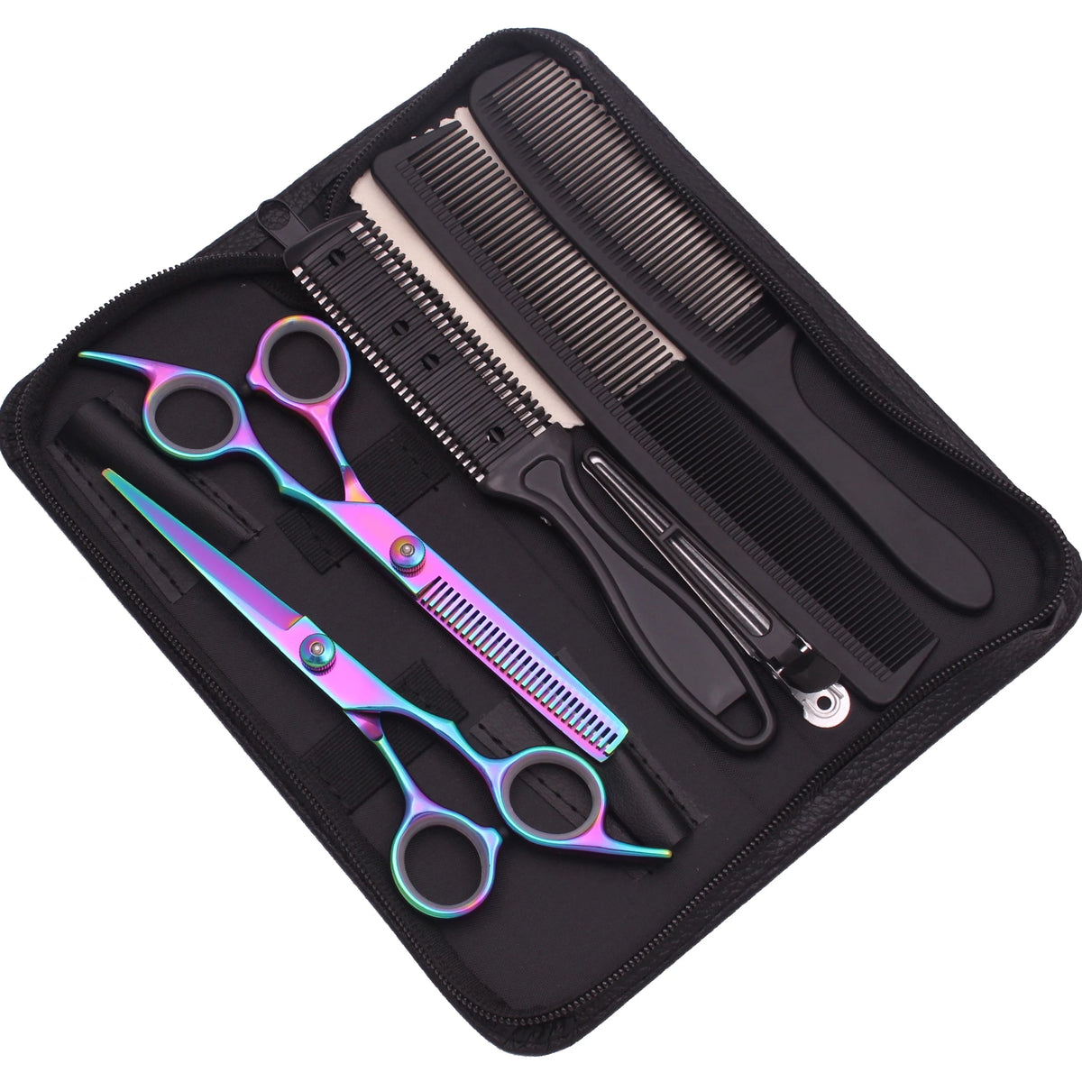 6.0'' Inches Hair Scissors Professional Cutting Shears Thinning Hairdressing Haircut Set Salon Barber & Home Japanese Steel 1001