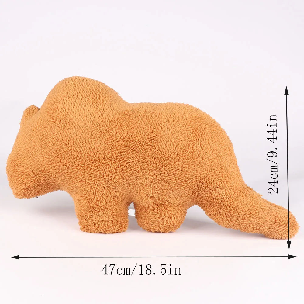 Nugget Pillow Dino Chicken Nugget Plush Pillow Cartoon Dinosaur Plush Pillow Stuffed Animal Plush For Kids Baby Gifts