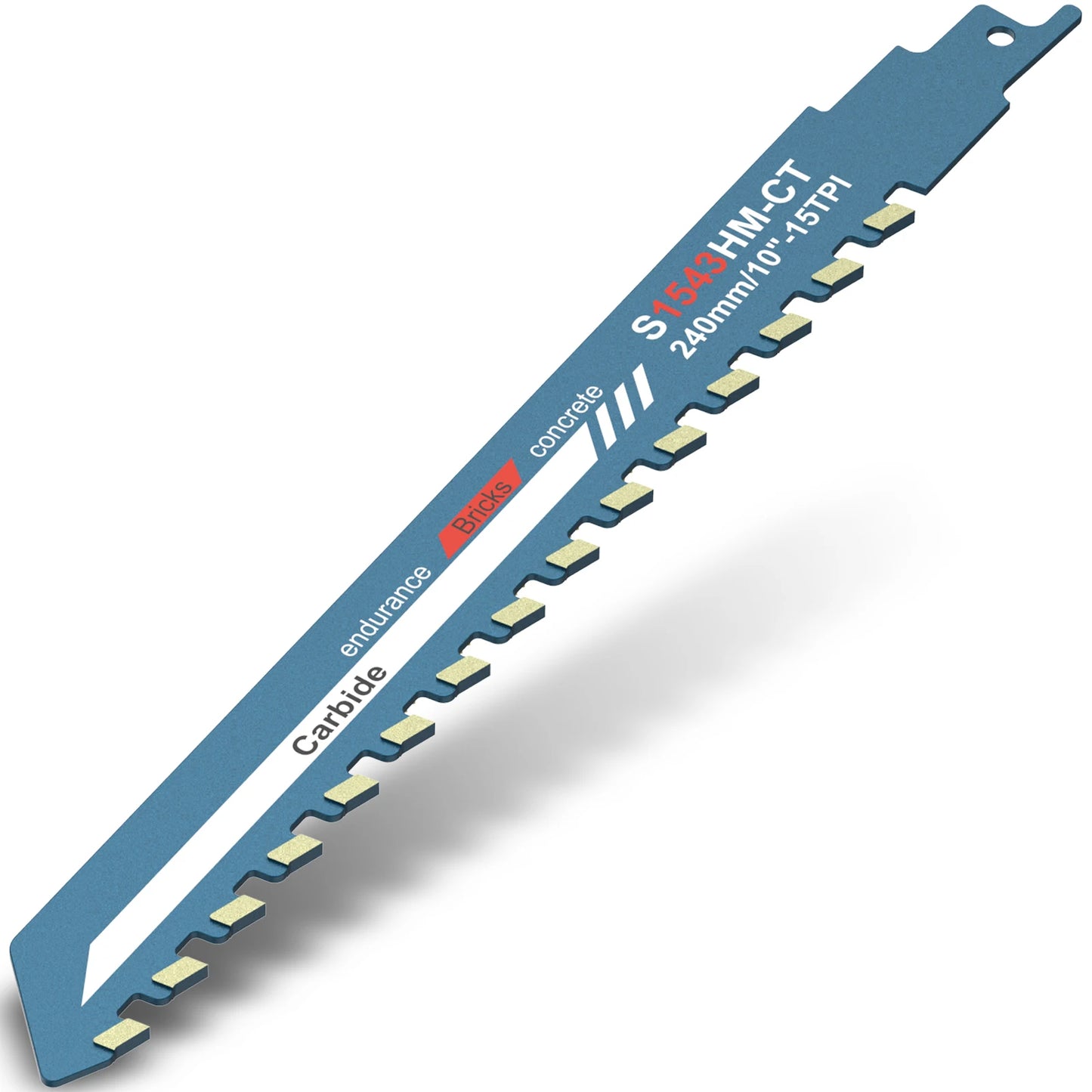 Demolition Masonry Reciprocating Saw Blade Hard Alloy Blade for Cutting Brick, Wood, Metal, PVC Tube, Porous Concrete, Hand Tool