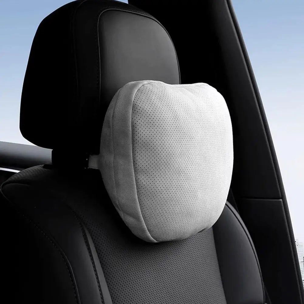 Luxury Car Headrest Pillow,Premium Neck Support Cushion for Mercedes S-Class, BMW,Breathable,Soft for Long Drive Comfort