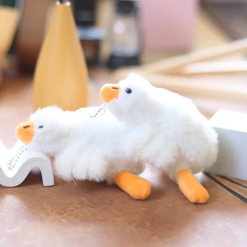 50/90/130CM Funny Hot Goose Plush Stuffed Soft Duck Sleeping Pillow Sofa Cushion Kids Girlfriend Birthday Gift