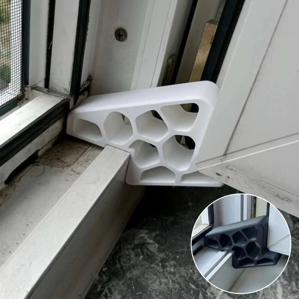 Heavy Duty Door Stopper Non-Slip Balcony Window Door Wedge Easy Install for Home Office Bathroom Kitchen