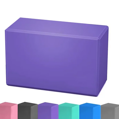 1PC Yoga Building Blocks Cubes Pilates Bricks Reinforcement Mats Sports Supplies Exercise Home Exercise Equipment Fitness Eva