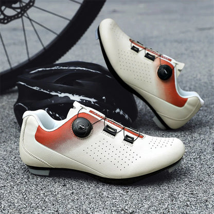 Road Cycling Shoes Flats Cleats Shoes Speed Cycling Sneaker Man Bike Shoes Women Self-Locking Non-slip Mountain Bicycle shoe spd