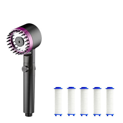 Shower head Shower Filter with Four Modes Bathroom Accessories Head Massage Shower Accessories Shower Knobs Home Furnishings