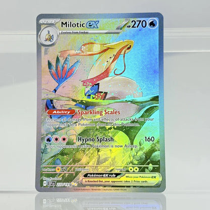 Holographic Game Trading Collection PTCG Proxy Cards Charizard Pikachu Mew EX Singl PKM Foil Cards PROXY Card