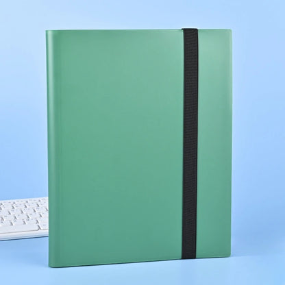 Premium 9-Pocket Trading Card Binder - Holds 360 Cards - Durable PP Cover - Ideal for Basketball, Baseball, and Sports Cards