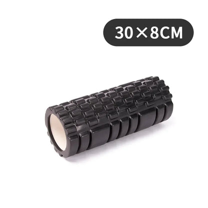 EVA Foam Yoga Roller Column, Deep Tissue Muscle Massage Stick for Back Waist Leg Fitness Pain Relief Training Tool