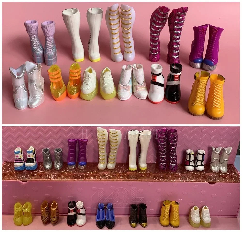 Original OMG Big Sister Multi Style Shoes Can Choose To Dress Up Girl Doll Accessories DIY Gift Toys