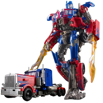 NEW Transformation Robot Toys Optimus Prime‌ Commander Action Figure Model Deformation Truck Head Alloy Edition Robot Cars OP
