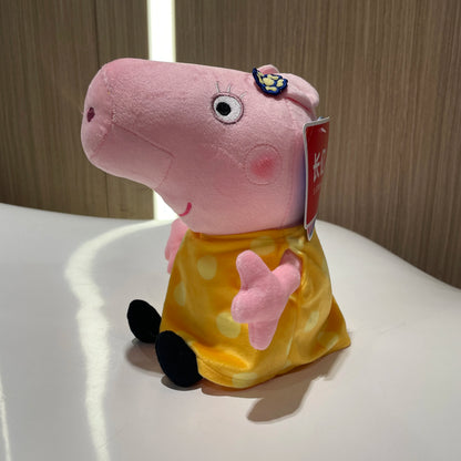 30CM Genuine Peppa Pig Plush Stuffed Doll Peppa George Mom Dad Model Children's Toys Cartoon Anime Figure Kids Birthday Gifts