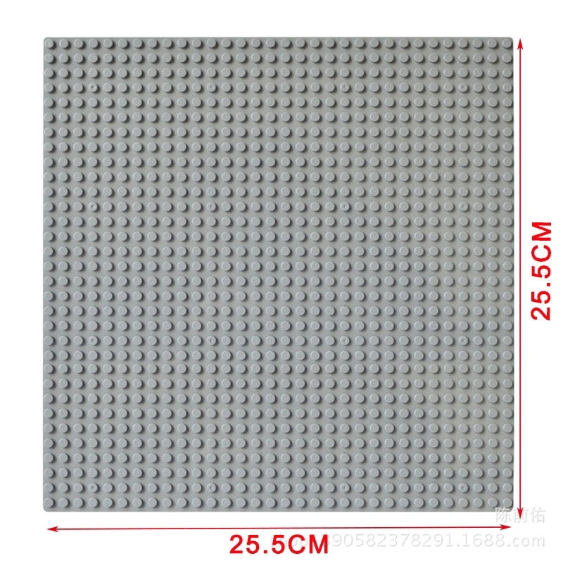 25.5*25.5cm 32x32 Baseplate Classic Building Blocks BASE PLATE BUILDING BLOCKS children bricks toy