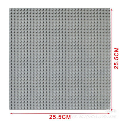 25.5*25.5cm 32x32 Baseplate Classic Building Blocks BASE PLATE BUILDING BLOCKS children bricks toy