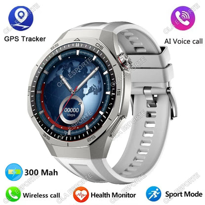 Watch 5 Pro GPS NFC Smart Watch Men 360*360 AMOLED Screen Heart rate Monitor Bluetooth Calls IP68 Waterproof Man Smartwatch 2025